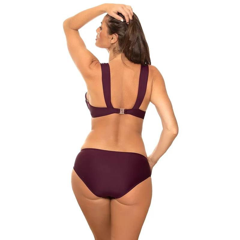 Maillot de bain deux pièces érotique Marko 165860 push-up soutien-gorge bandeau bijoux fermeture dos élasthanne polyamide sexy plage