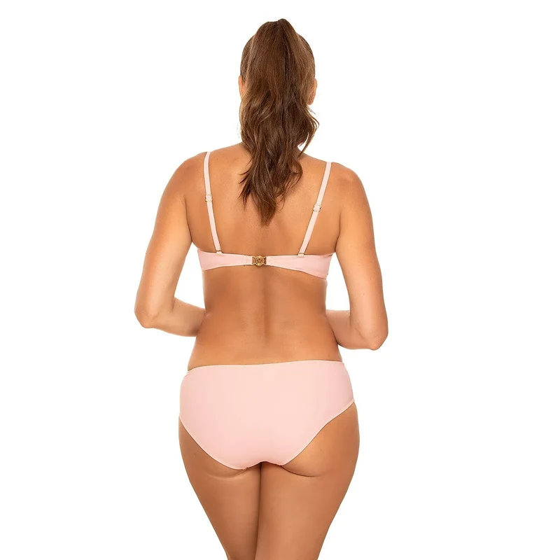 Maillot de bain deux pièces effet push-up Marko model 165831 tissu italien Carvico Tessuti taille polonais soutien-gorge bardot