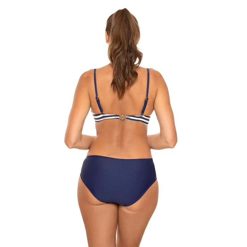 Maillot de bain deux pièces model 165802 Marko push-up ajustable bretelles amovibles tissu italien Carvico Tessuti confort plage piscine