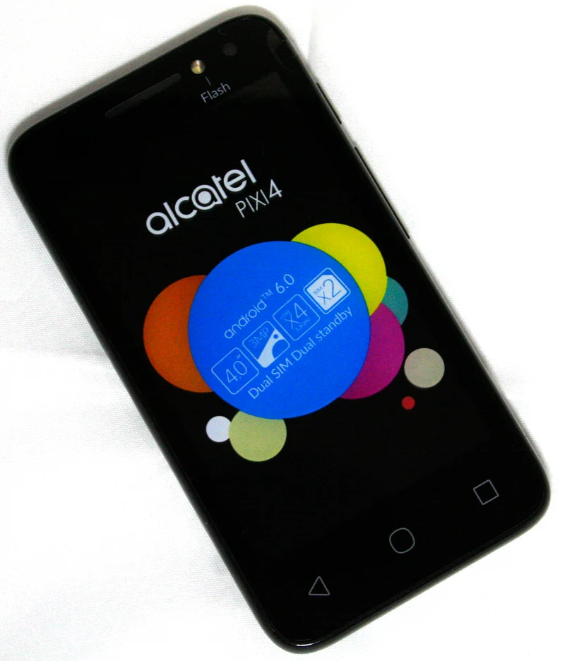 Telefono Alcatel Pixi 4 Happy Runner Club