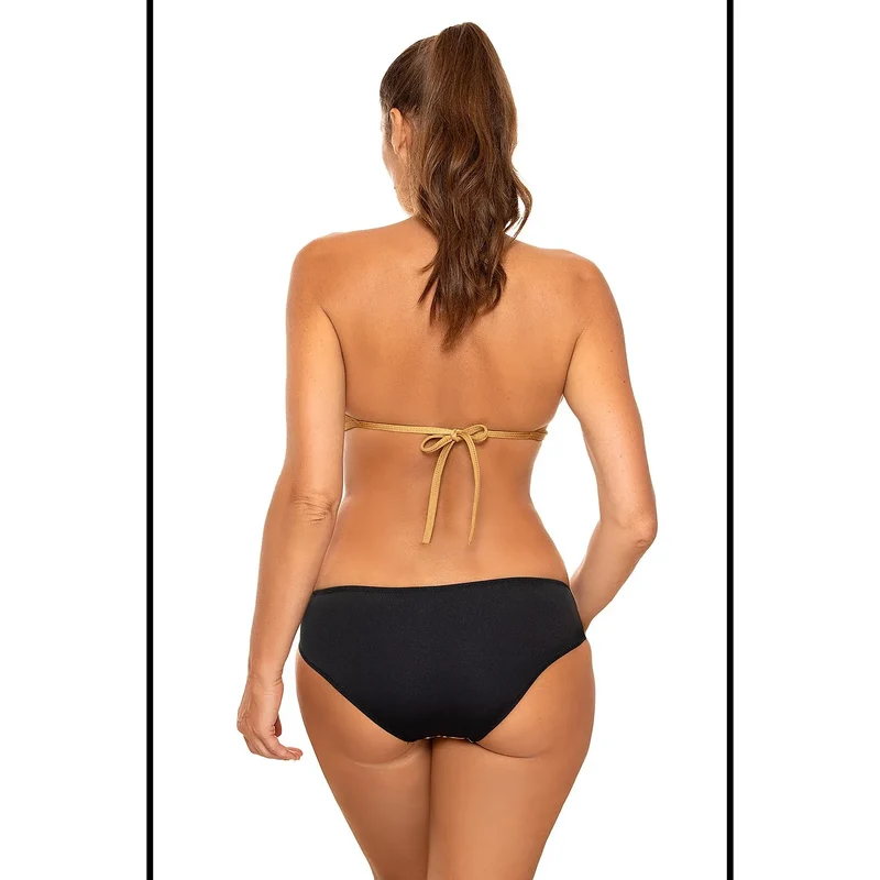 Maillot de bain deux pièces Marko 165656 pour petites et moyennes poitrines, soutien-gorge sans push-up, culotte confortable, tissu italien Carvico Tessuti, élasthanne 20% polyamide 80%
