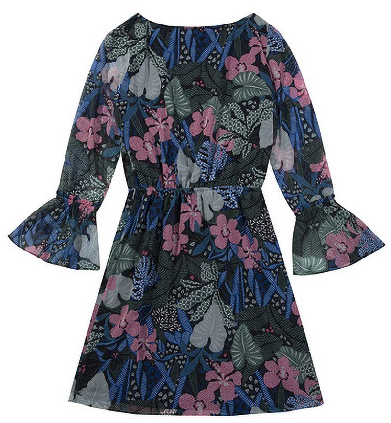 Abito Donna Botanical Print