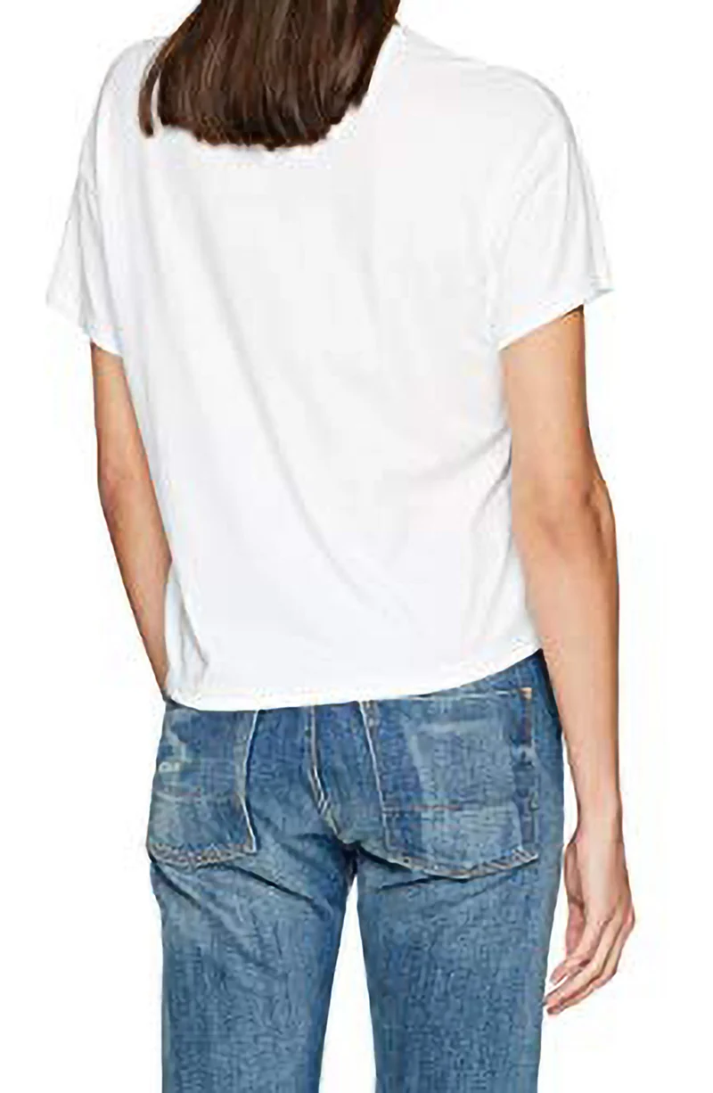 T-Shirt Donna Cropped Logo Tee