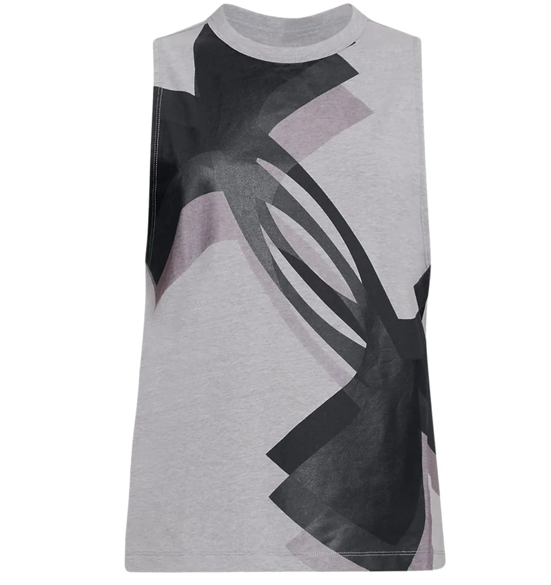 Canotta Donna Overlay Logo Muscle