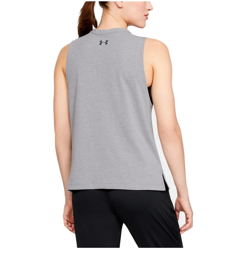 Canotta Donna Overlay Logo Muscle