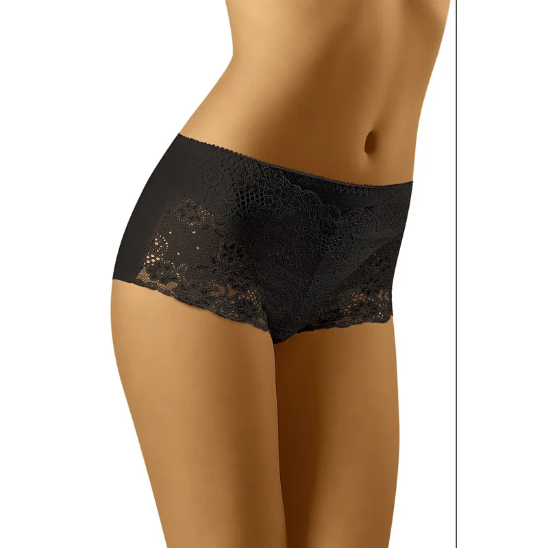 Shorty Wolbar modèle 156294 dentelle floral coupe basse éco-friendly confort femme lingerie élégante occasion spéciale