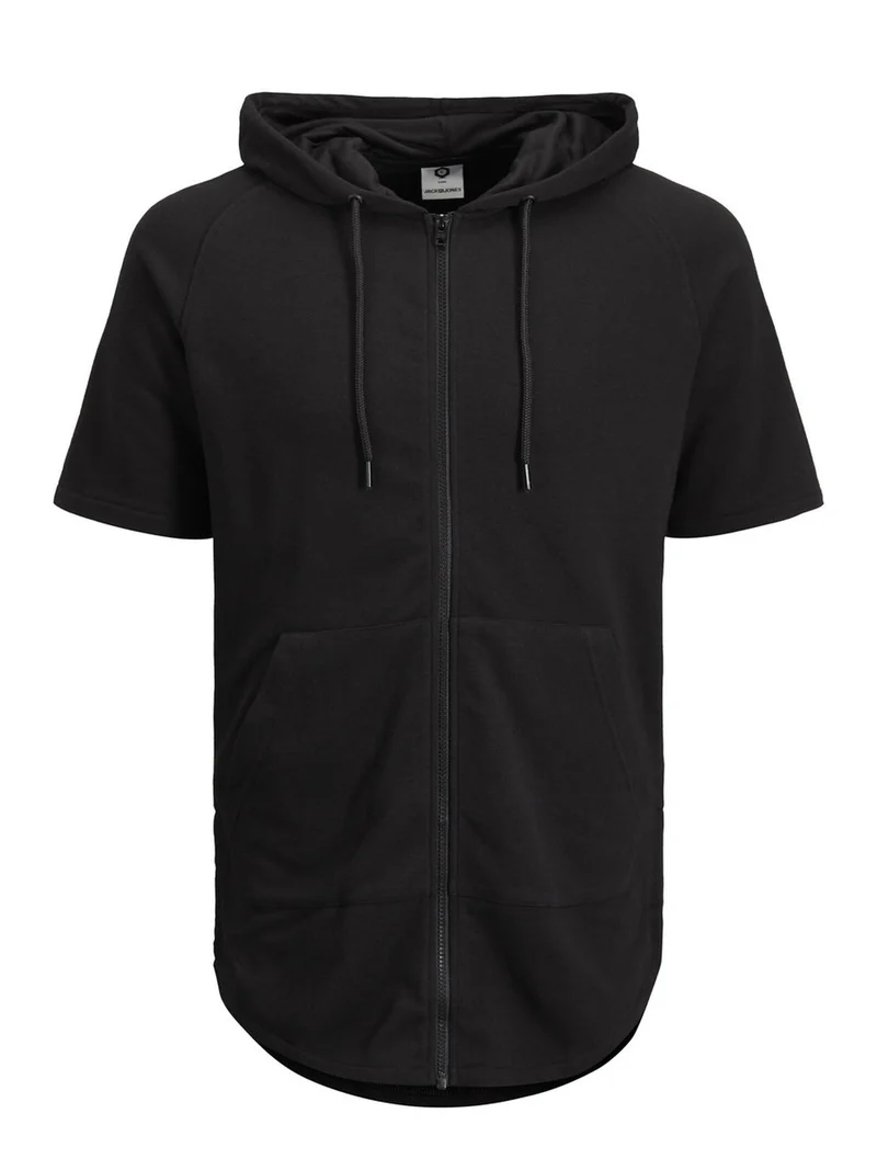 Felpa Uomo Lunga Con Cappuccio M/C