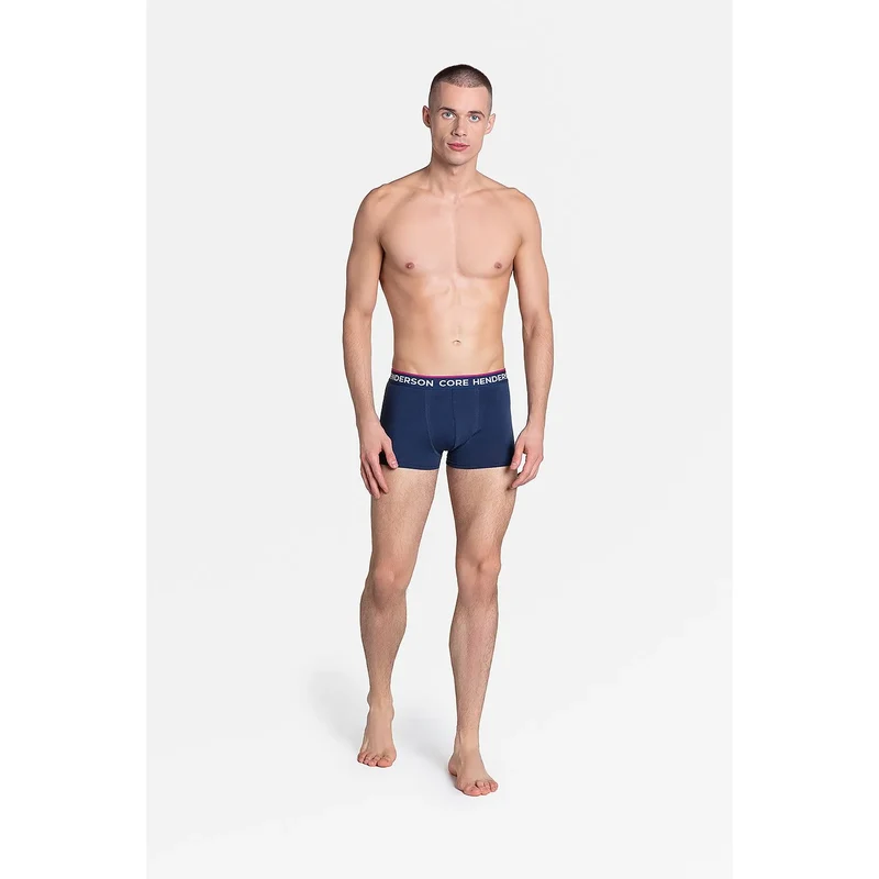boxer masculin sexy rose vif motifs noirs coton élasthanne maintien confort ceinture élastique coupe ajustée profilée