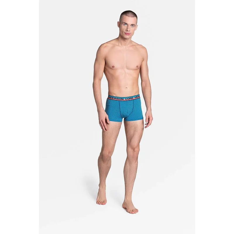 Caleçon Boxer 2 en 1 Motifs & Classique Taille Élastique Coton Élasthanne Lingerie Homme Intime Érotique Discrétion Sécurité Confort