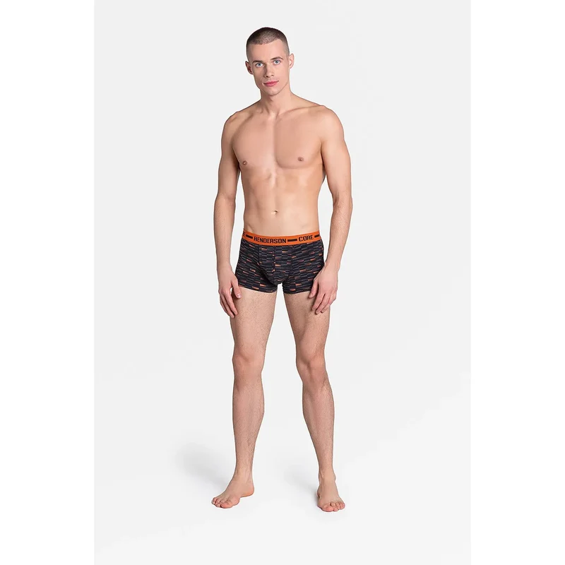Caleçon homme Henderson Core boxer court élastique motifs coton 95% elasthanne 5% tailles L M XL XXL