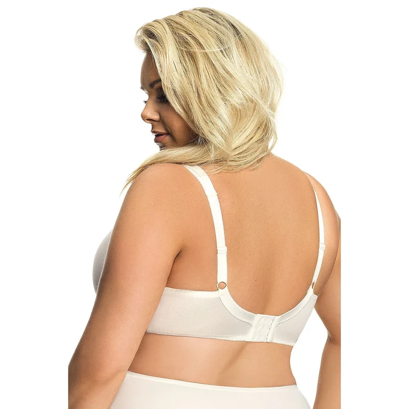 Soutien-gorge crème dentelle soutien optimal poitrines moyennes grandes occasions spéciales