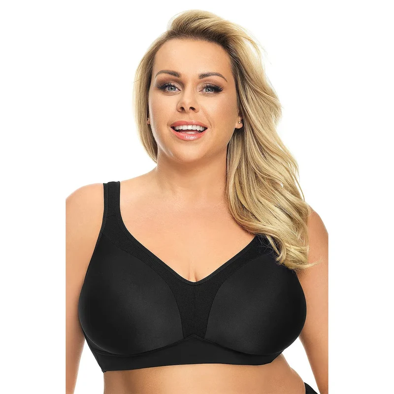 Soutien-gorge lisse sans armature Gorsenia lingerie femme maintien optimal confort tout le jour respirant polyamide elasthanne coton