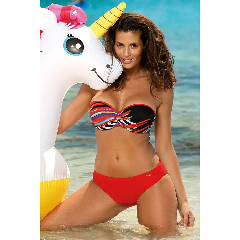 Maillot de bain deux pièces Marko 141253 push-up motifs élégants confort plage piscine