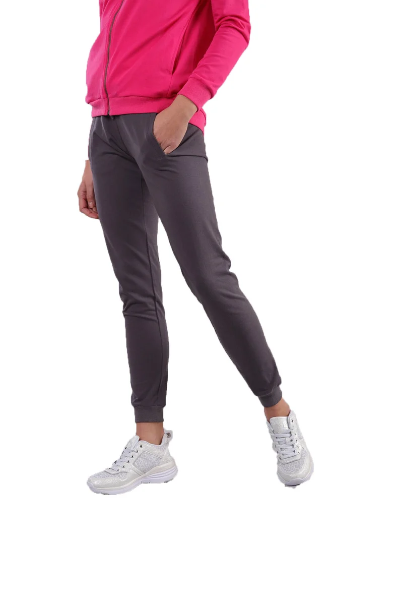 Pantalone Donna Lungo Con Polsini