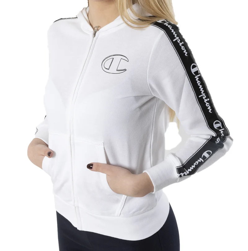 Felpa Bambina Evo Street Banda Full Zip