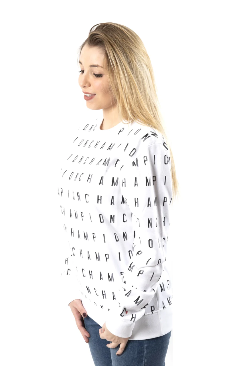 Felpa Donna Street Script