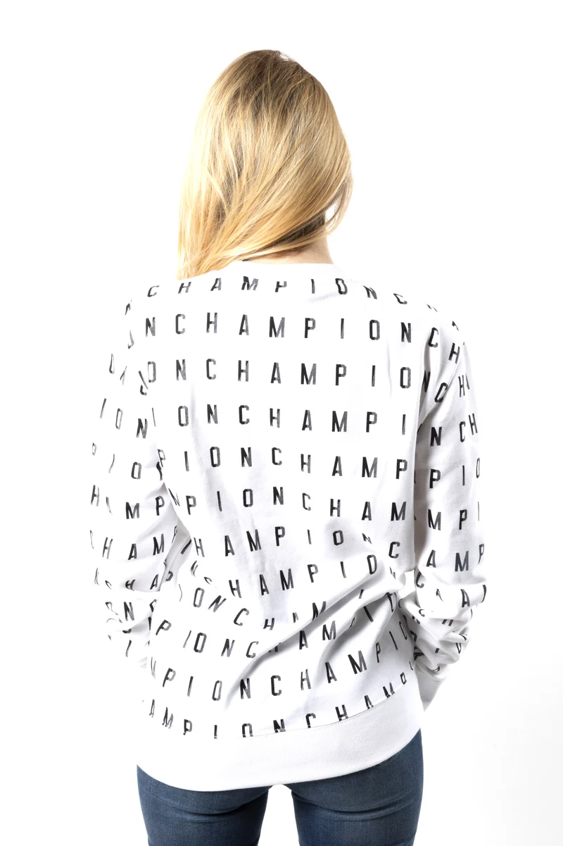 Felpa Donna Street Script