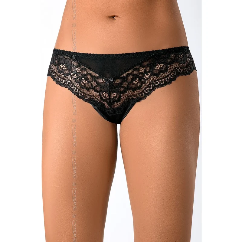 string dentelle noire audacieuse féminine sexy confortable élégante sophistiquée motifs floraux bordures dentelées respirante élastique sensualité S M L XL