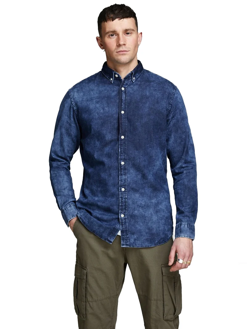 Camicia Jeans Uomo Minimal