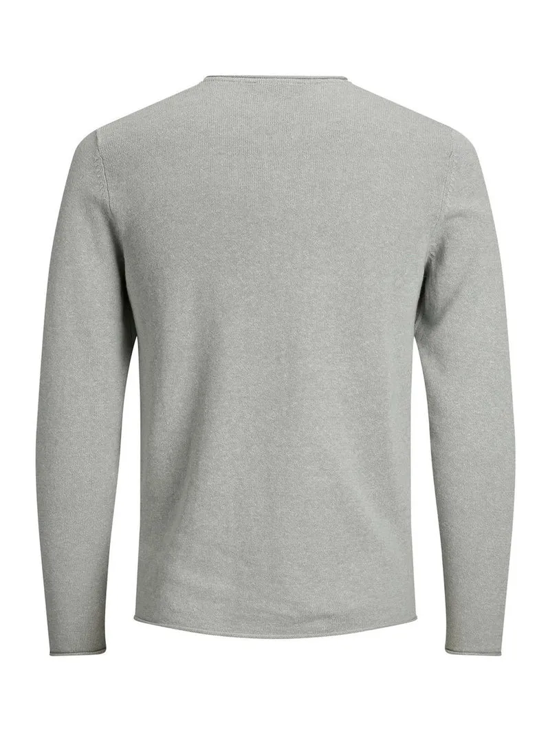Pullover In Misto Lino Uomo Premium
