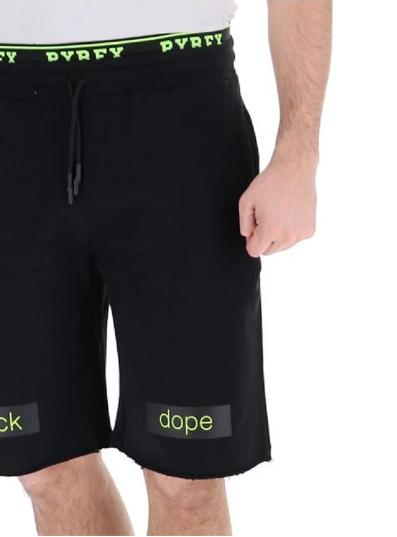 Short Uomo Elastico Stampa Fluo
