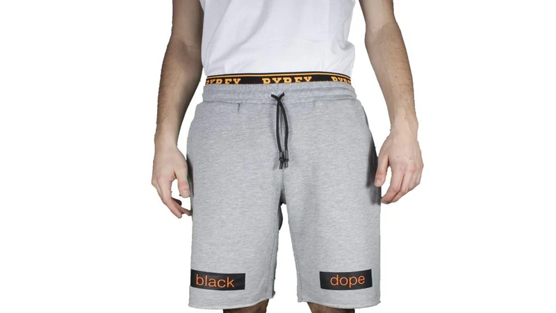 Short Uomo Elastico Stampa Fluo