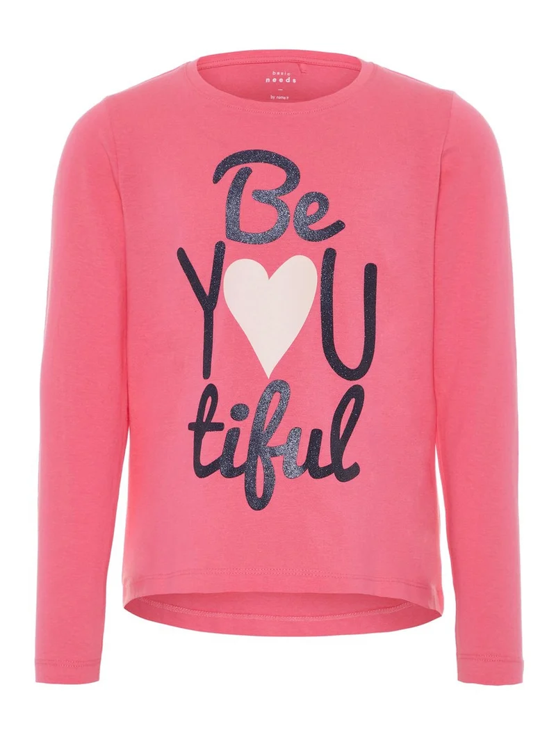 T-shirt Bambina Violet M/L