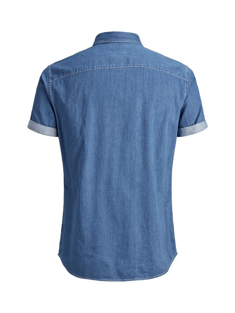 Camicia Uomo Denim M/C