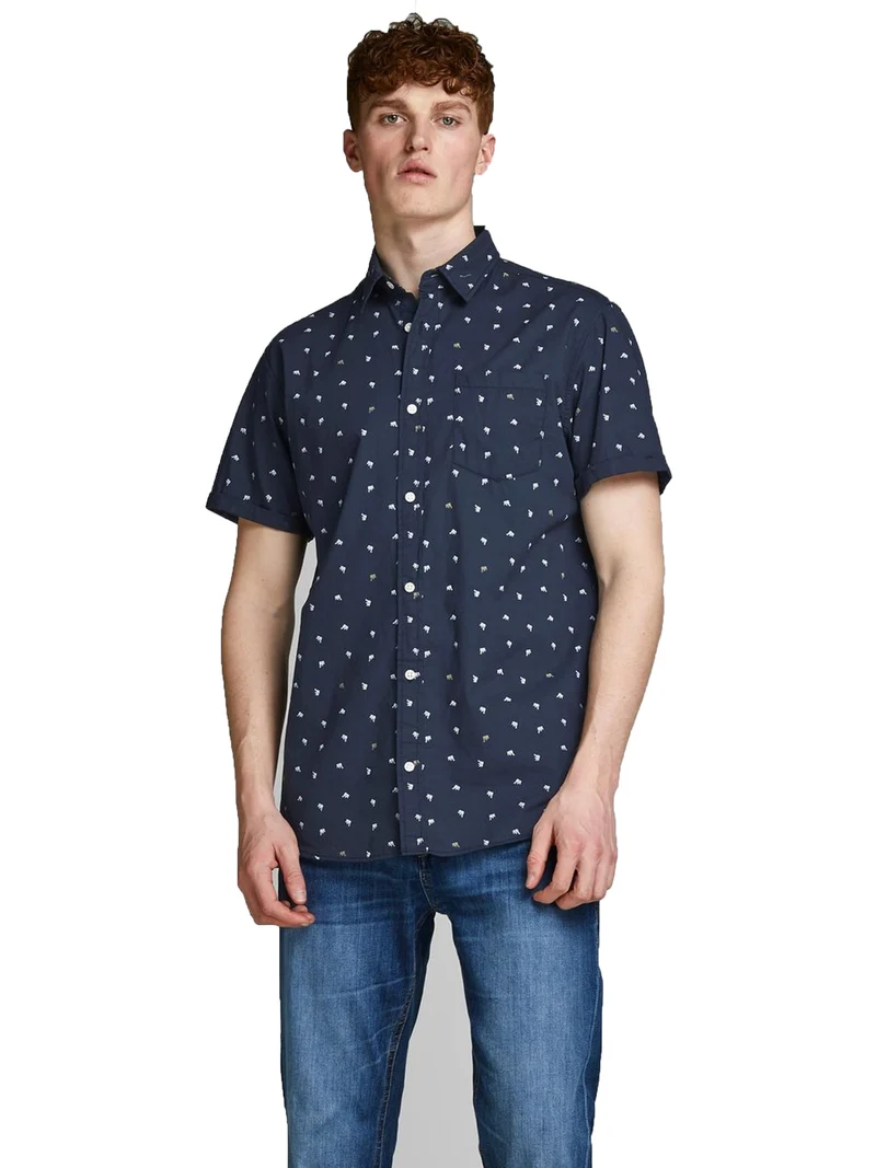 Camicia Uomo Fantasia M/C
