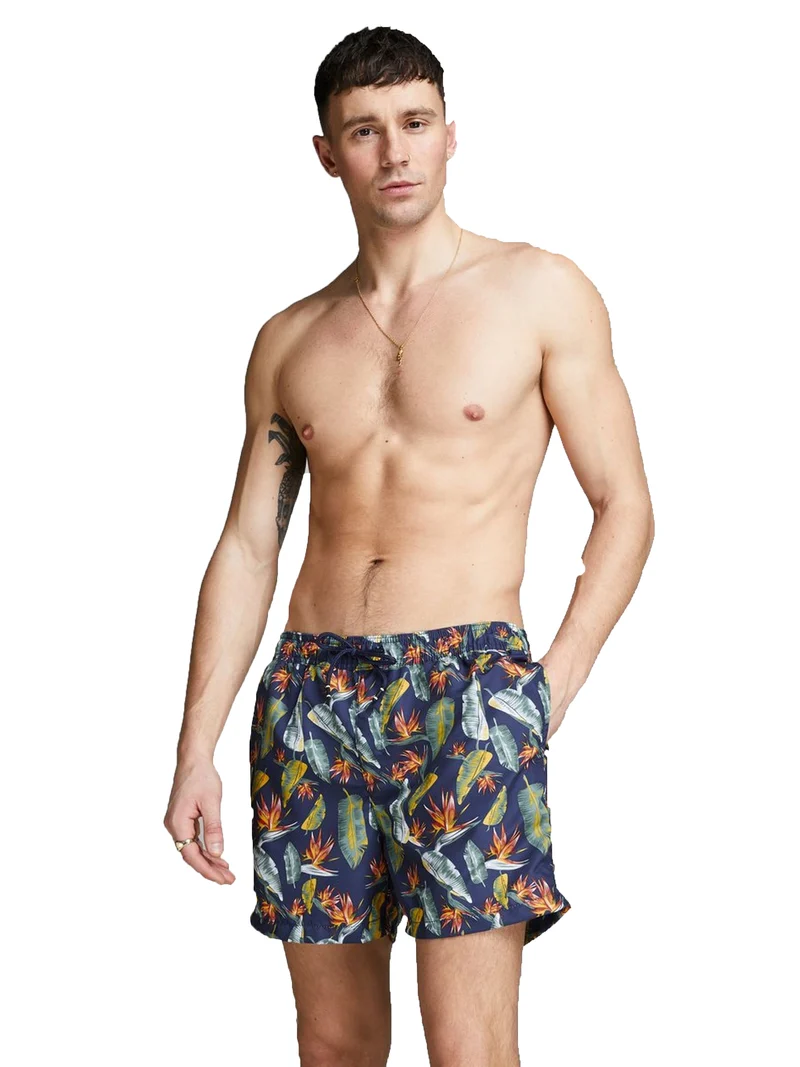 Boxer Mare Uomo Fantasia Fiori