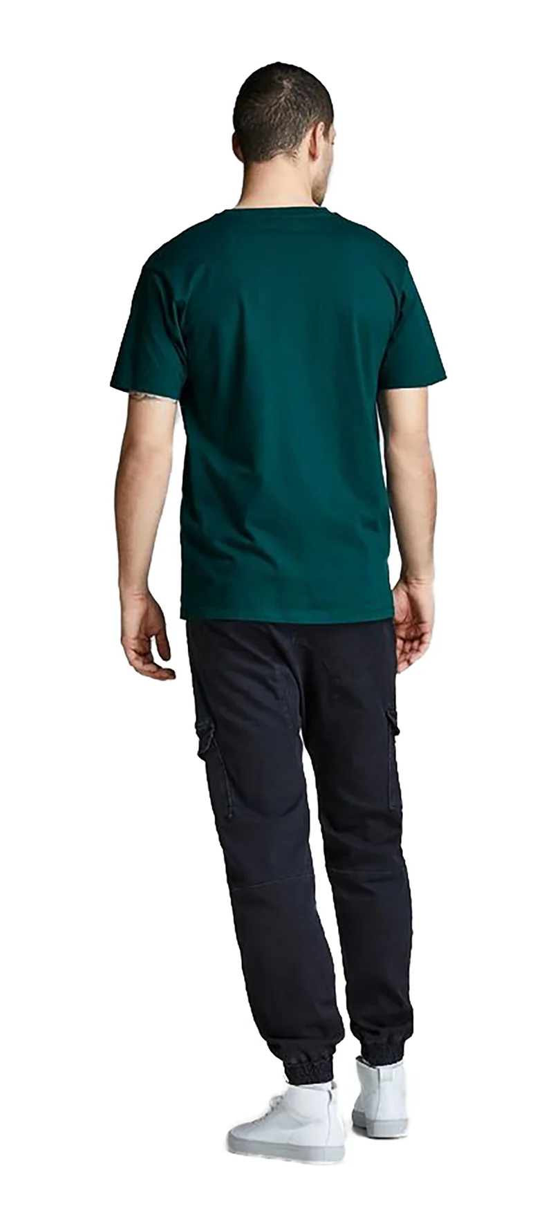 T-Shirt Uomo con Stampa Football Americano