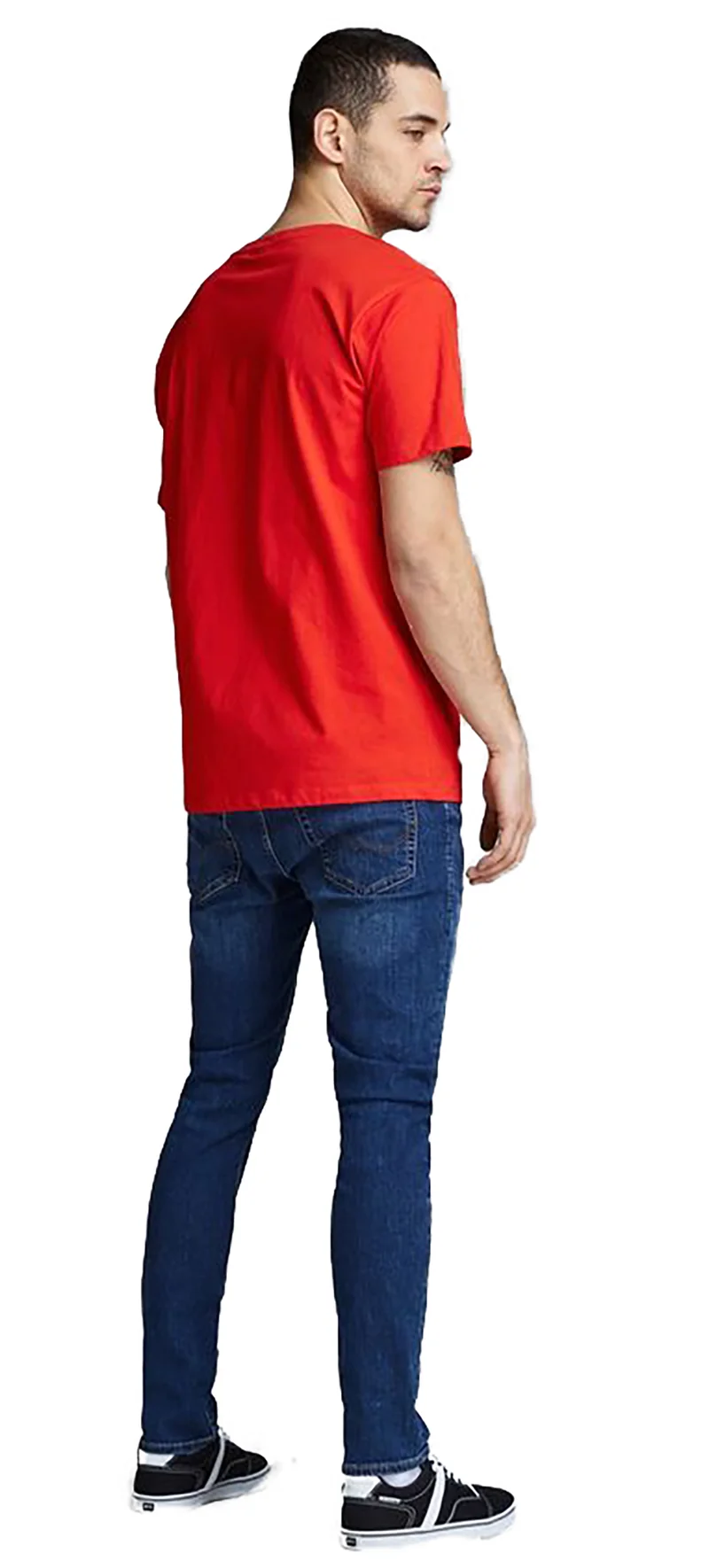 T-Shirt Uomo con Stampa Football Americano
