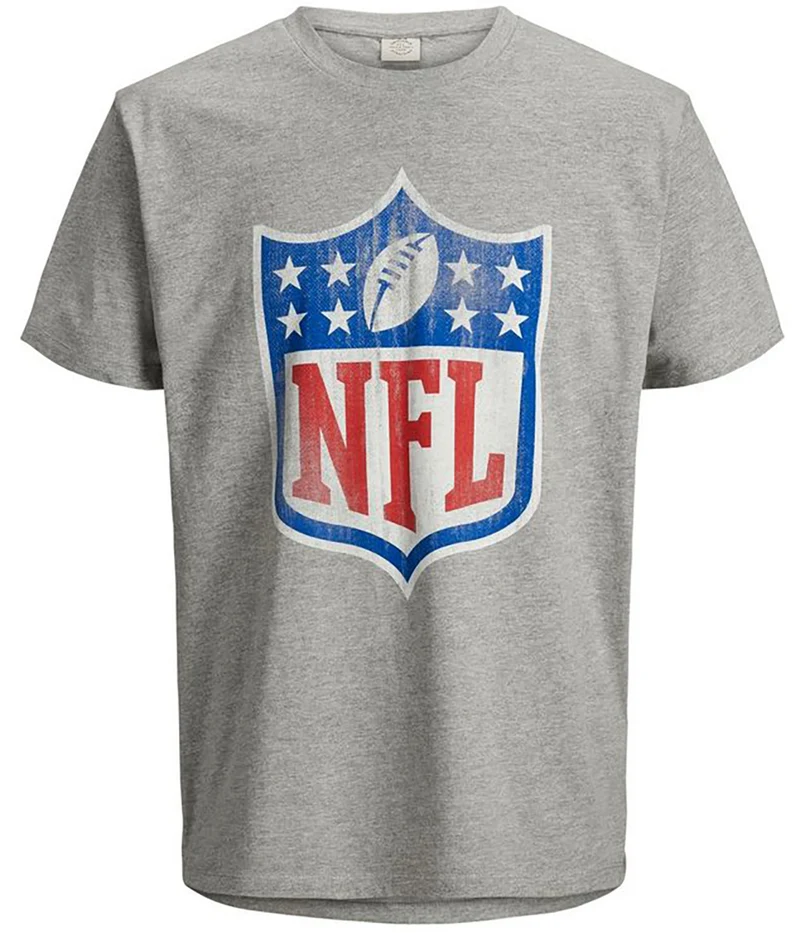 T-Shirt Uomo con Stampa Football Americano