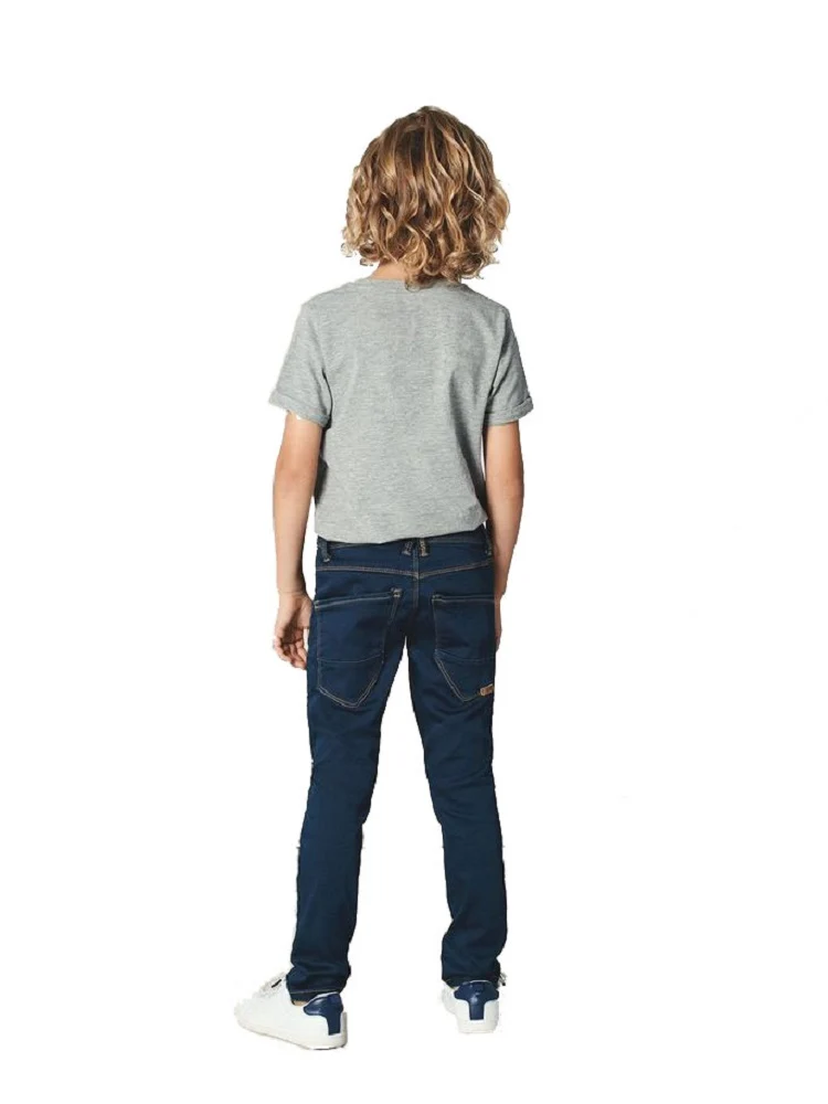 Jeans Regular Fit Denim Scuro Bambino