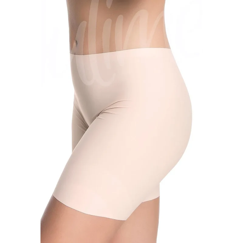 shorts invisibles antifrottements coton élasthanne confort Julimex lingerie sanscouture invisibiliteparfaite jambesallongees antiirritation goussetcoton respirant extensible beige maintien quotidien