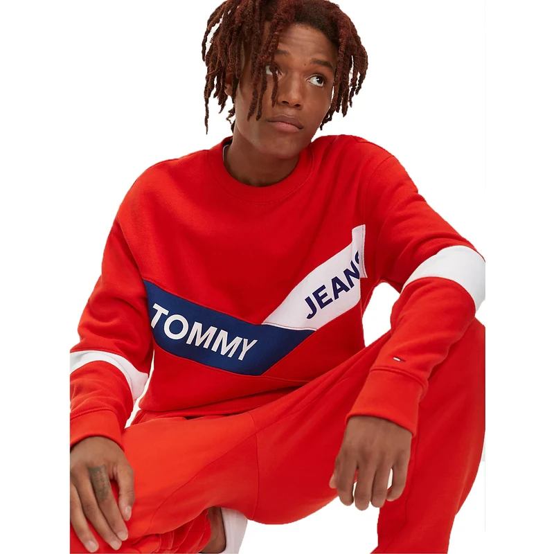 Felpa Uomo Chevron