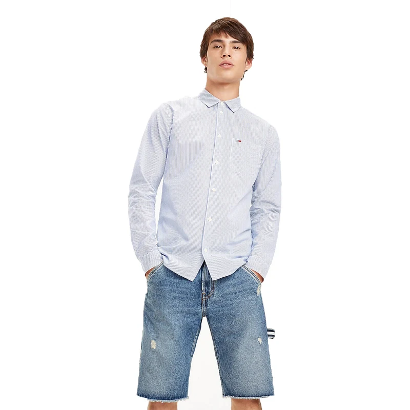 Camicia Uomo Seersucker M/L
