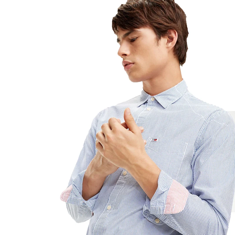 Camicia Uomo Seersucker M/L