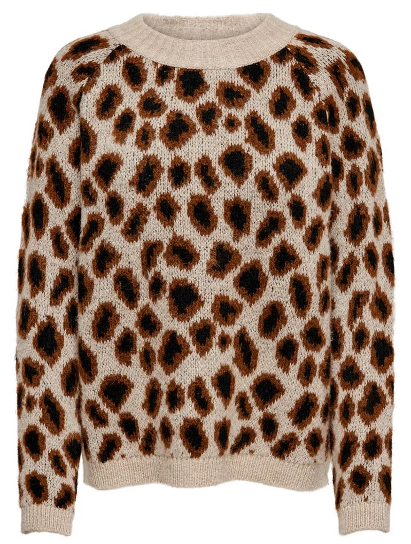 Maglione Donna Leopard Knitted