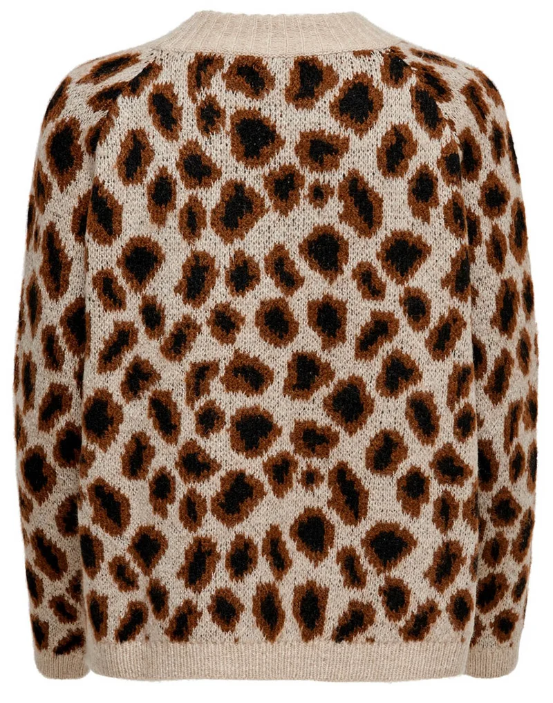 Maglione Donna Leopard Knitted