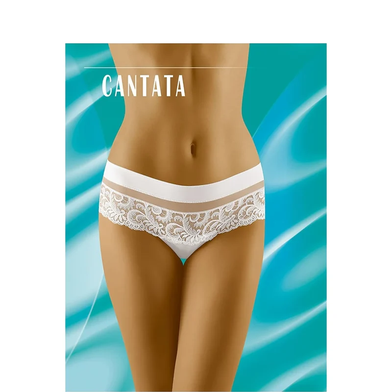 string sexy broderie exotique polyamide élasthanne blanc élégant délicat extensible confortable résistant durable discret moulant sculptant sensuel raffiné Wolbar