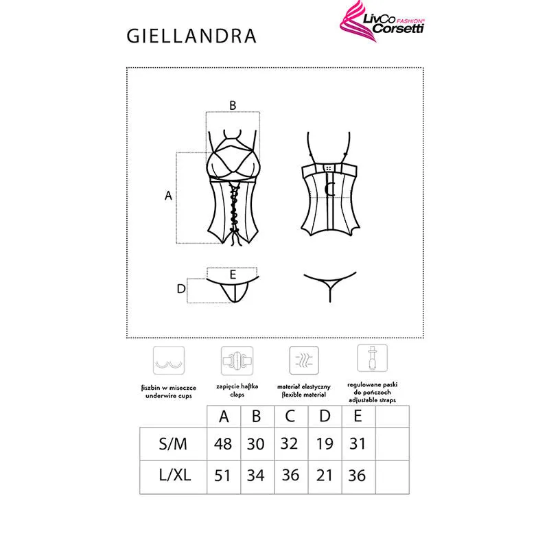 corset noir ajustable dentelle string inclus bretelles réglables fermeture crochets confortable élégant sophistiqué extensible polyamide élasthanne
