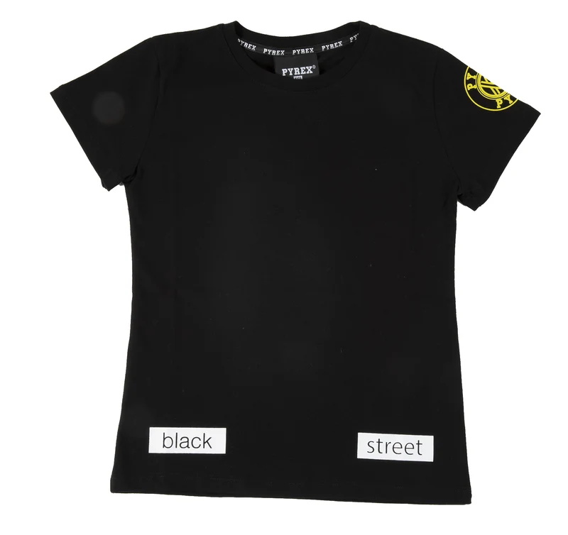 T-Shirt Bambino Scritta Corsivo