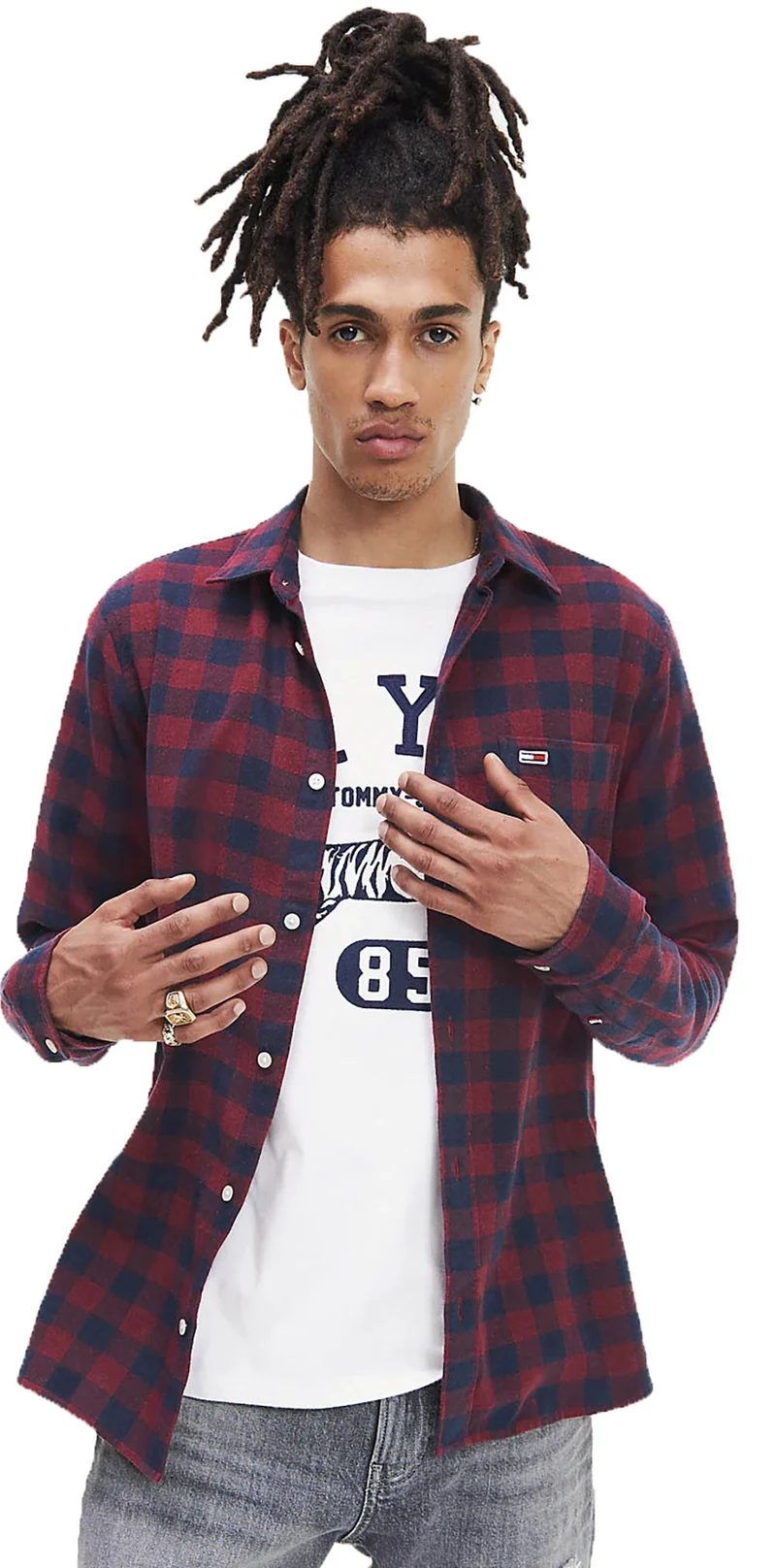 Camicia Uomo Sustainable Gingham Shirt