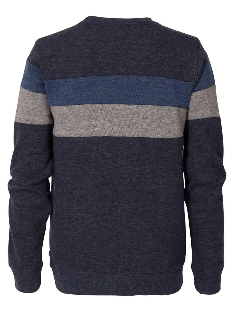 Felpa Uomo Striped Tricolor