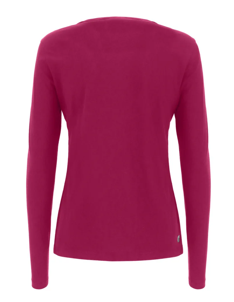 T-Shirt Maniche Lunghe Donna Basic