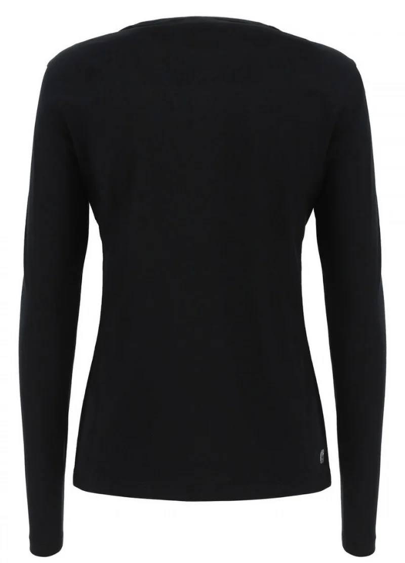 T-Shirt Maniche Lunghe Donna Basic