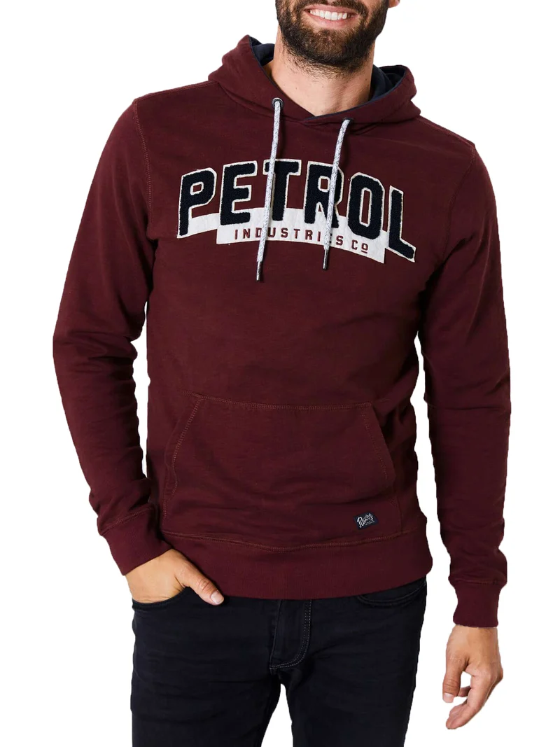 Felpa Uomo Petrol Logo