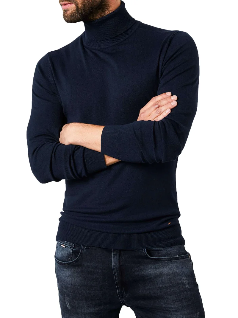 Maglione Uomo Basic Turtleneck