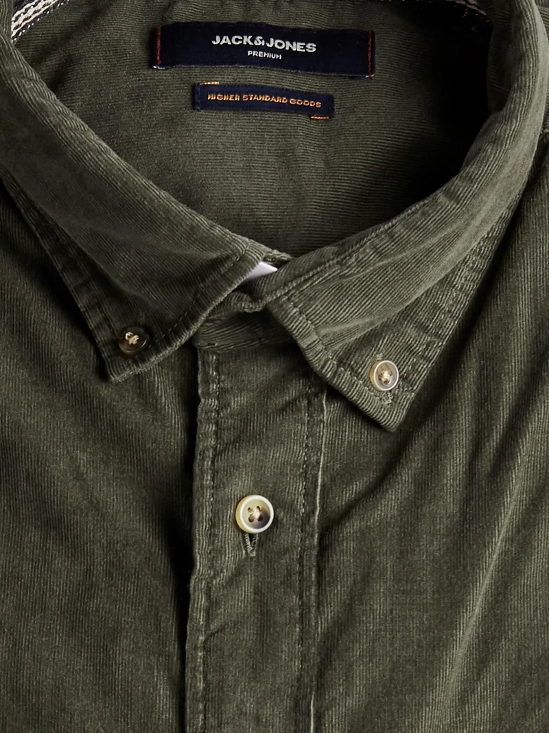 Camicia Uomo in Velluto a Coste